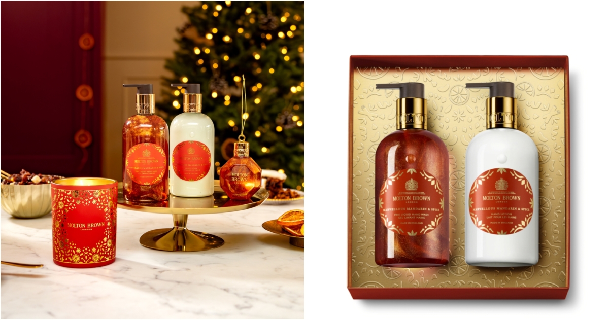 MOLTON BROWN 耶誕柑橘香韻手部組合 600ml，NT$2,250