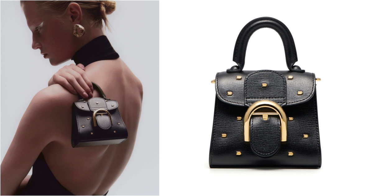 DELVAUX 黑色Brillant Toy Stella,NT$132,500