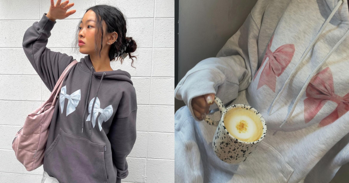 SCULPTOR今年熱門款式Balletcore風蝴蝶結印花