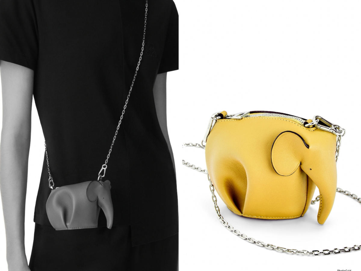 LOEWE 大象包,參考定價 NT$22,000。