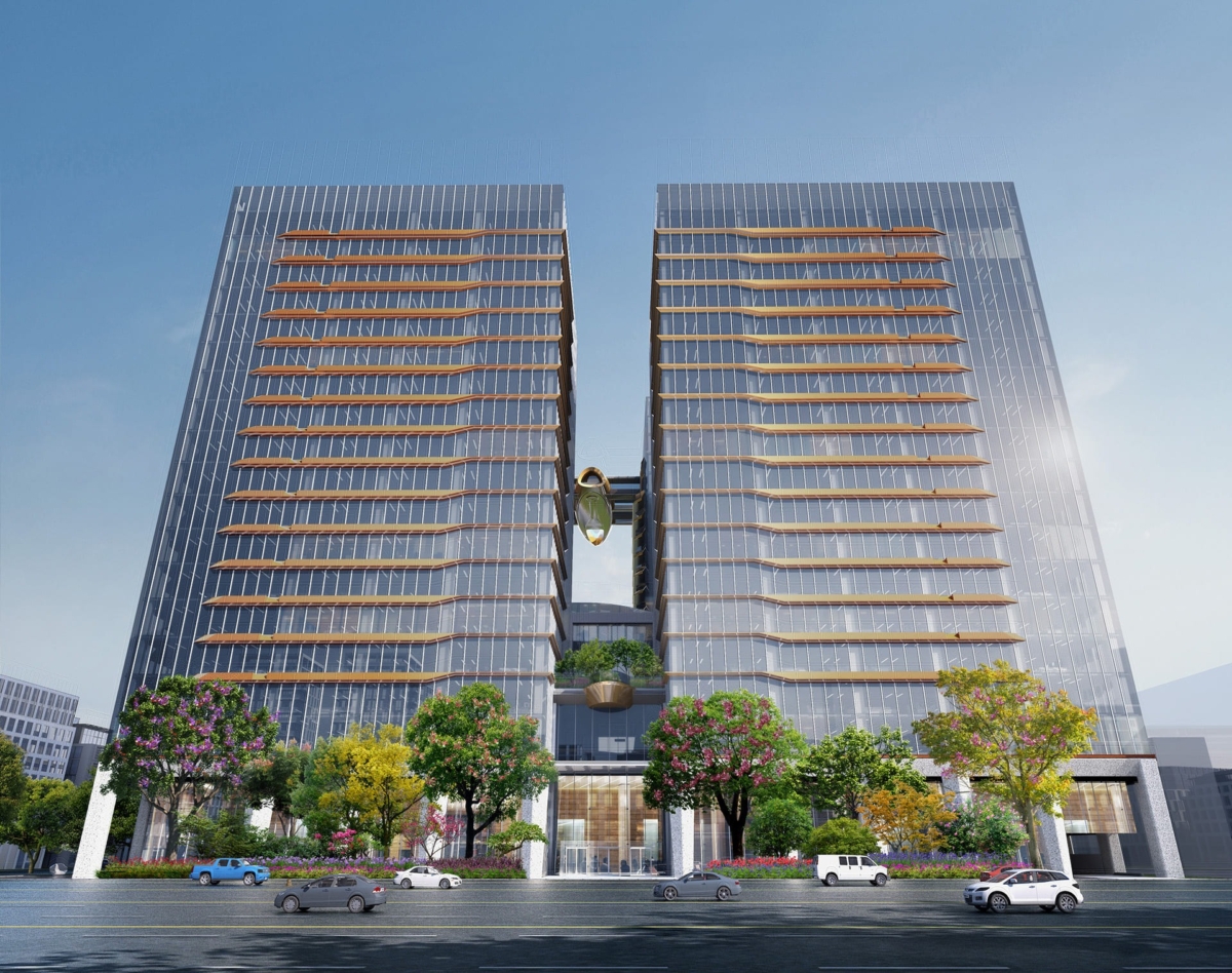 京華廣場全新規劃為地上19樓、地下7層的巨型商辦園區