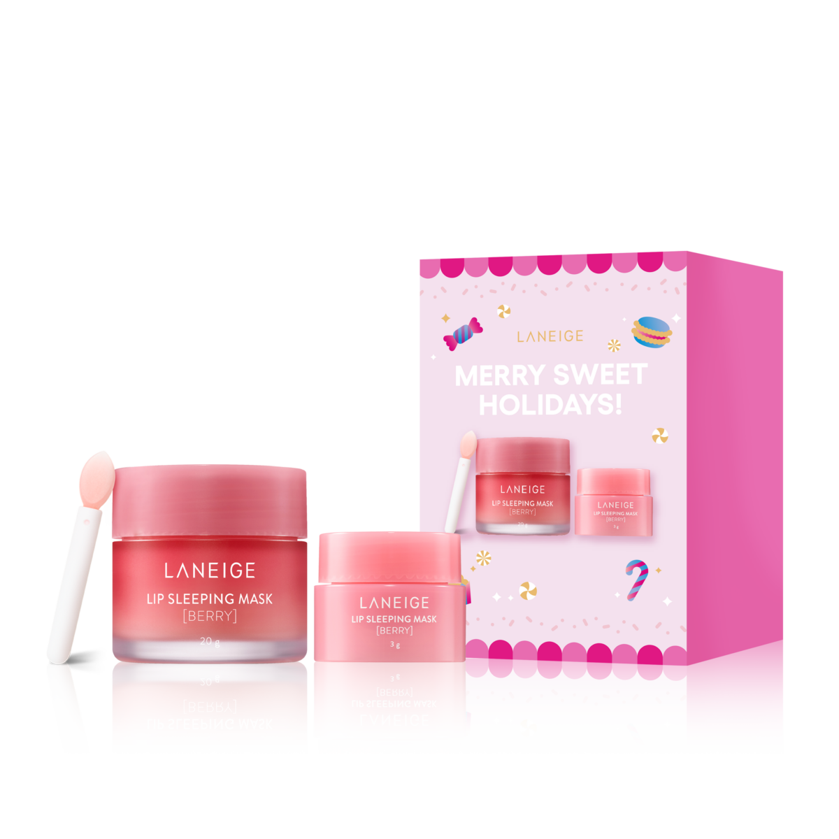 LANEIGE蘭芝 唇膜節慶禮盒，NT$730