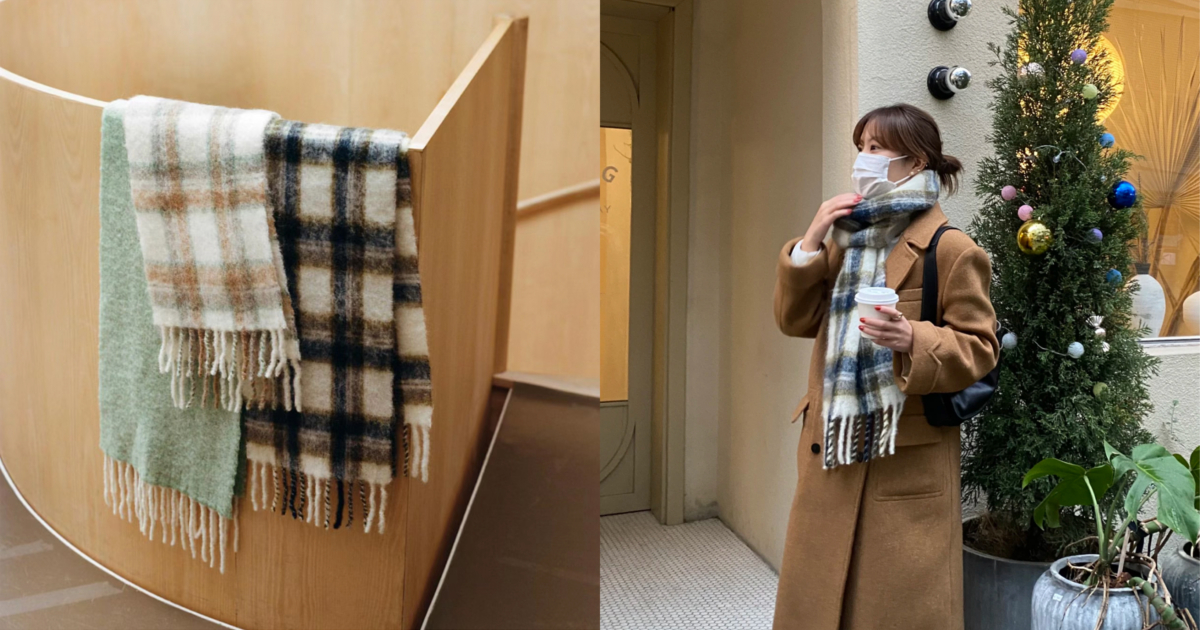 A.P.C. 22FW SWAN SCARF款式