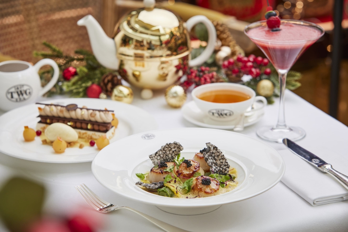 TWG Tea聖誕限定主餐北海道干貝