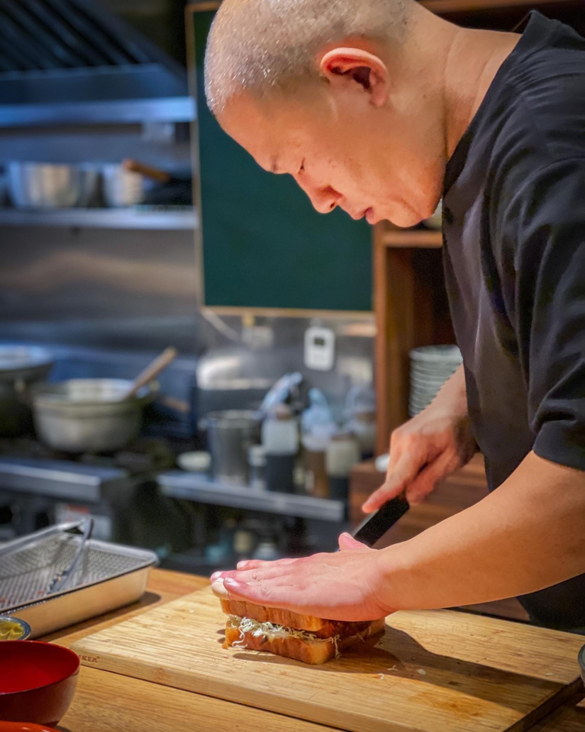 「KATSU鑫」豬排三明治是近期推出的人氣新品。