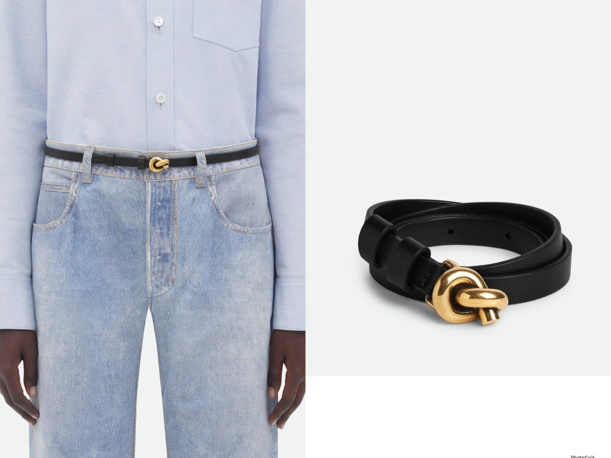 Bottega Veneta Knot Belt，參考定價 NT$16,800