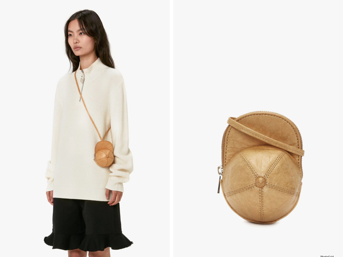 J.W. Anderson 帽子包,參考定價 NT$13,700。