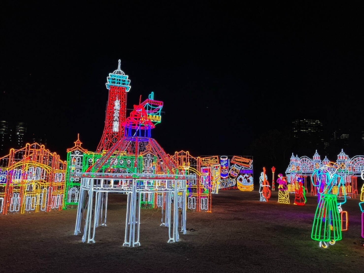 「大阪城Illuminage彩燈節」 在大阪城西之丸庭園舉行。