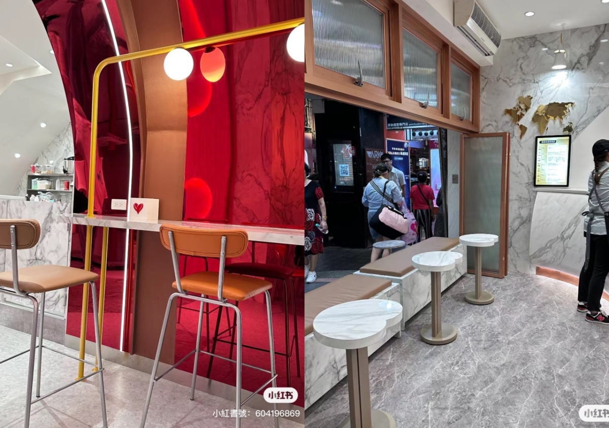 開幕不久店面新