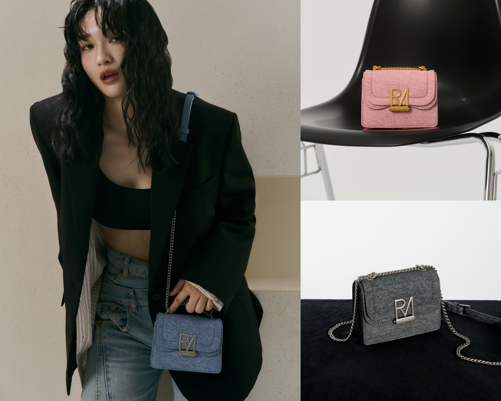 ROBINMAY｜Elly丹寧斜背包(S)｜NTD 1,980