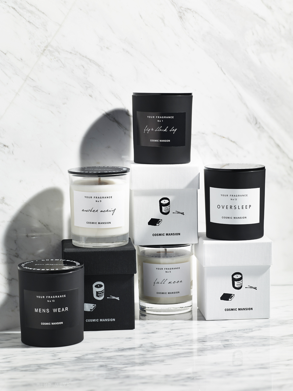 來自首爾漢南洞的 COSMIC MANSION,正式引進台灣!簡約時尚的黑白色系包裝,是韓國設計師愛用的品牌。