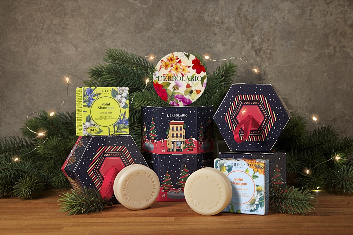 L'ERBOLARIO蕾莉歐〝全新〞洗髮餅登場！耶誕禮物精選禮盒推薦 小資族省錢就靠它！
