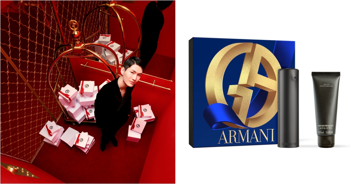 Giorgio Armani Beauty HE男性身體香氛禮盒，NT$2,800