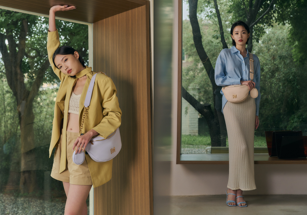 ROBINMAY｜夢特胸包彩妝版 左圖(L)、右圖(M)｜NTD 1,980