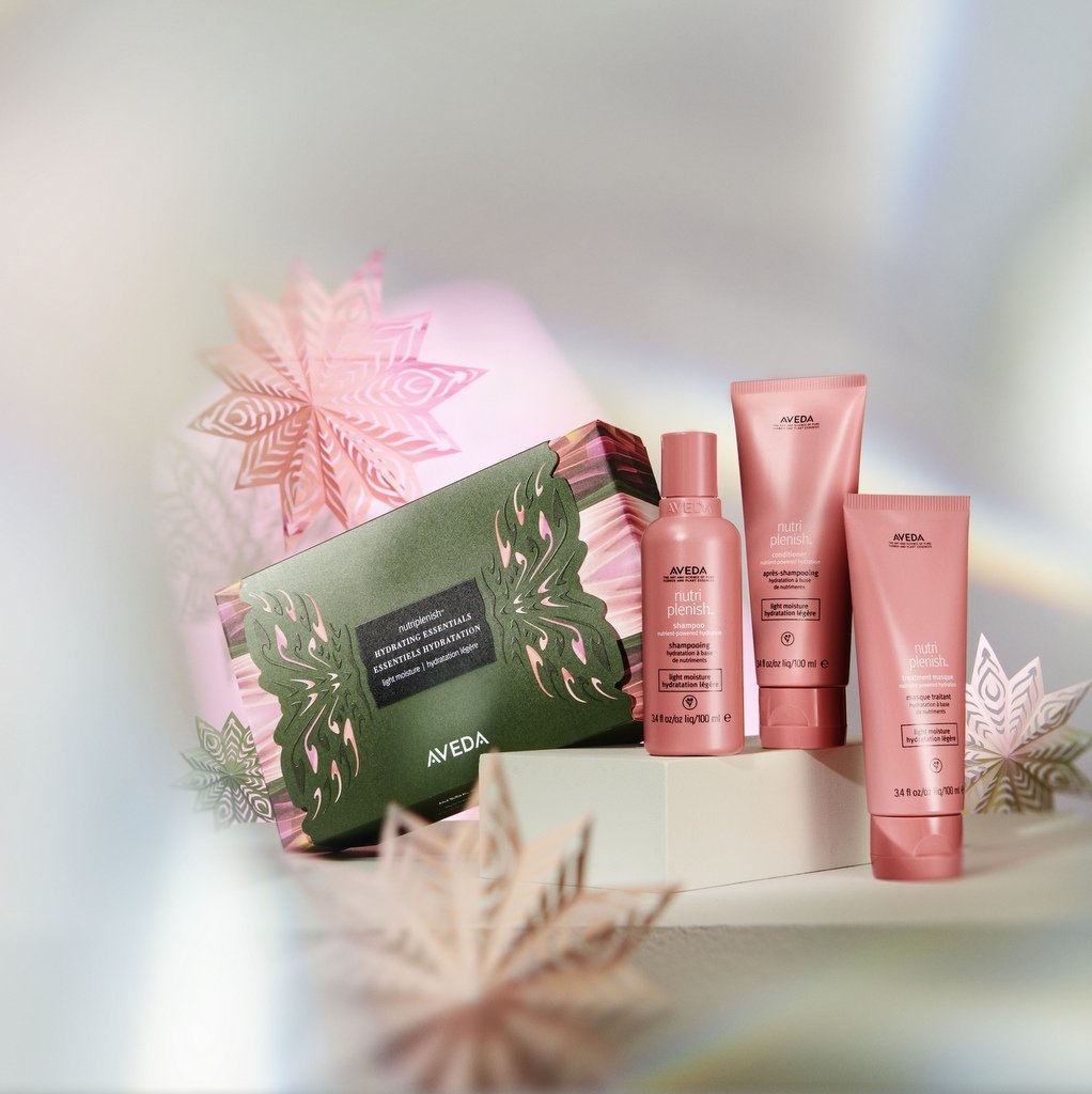 肯夢AVEDA 絲綢禮盒，NT$1,980