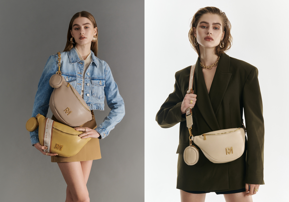 ROBINMAY｜夢特胸包彩妝版 左圖(L)、右圖(M)｜NTD 1,980