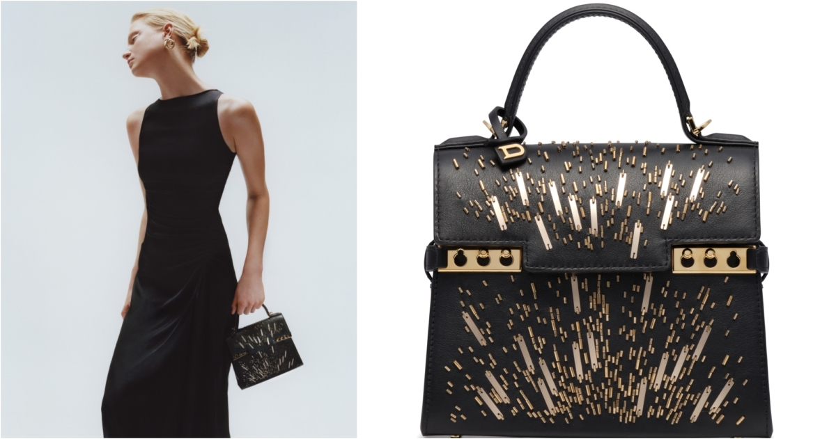 DELVAUX_黑色Tempete Small Firework,價格店洽