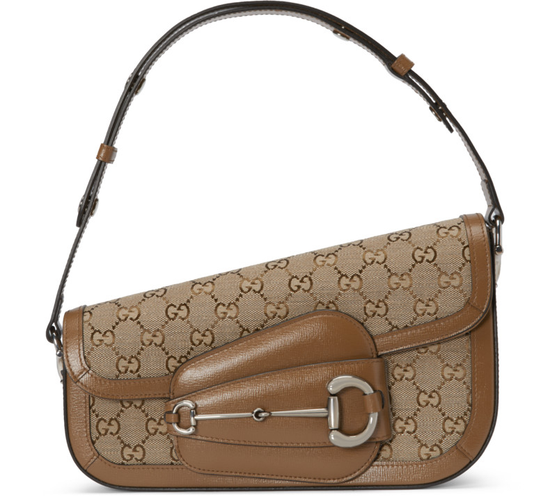 Gucci Horsebit 1955 怪奇包老花款,參考定價 NT$107,300