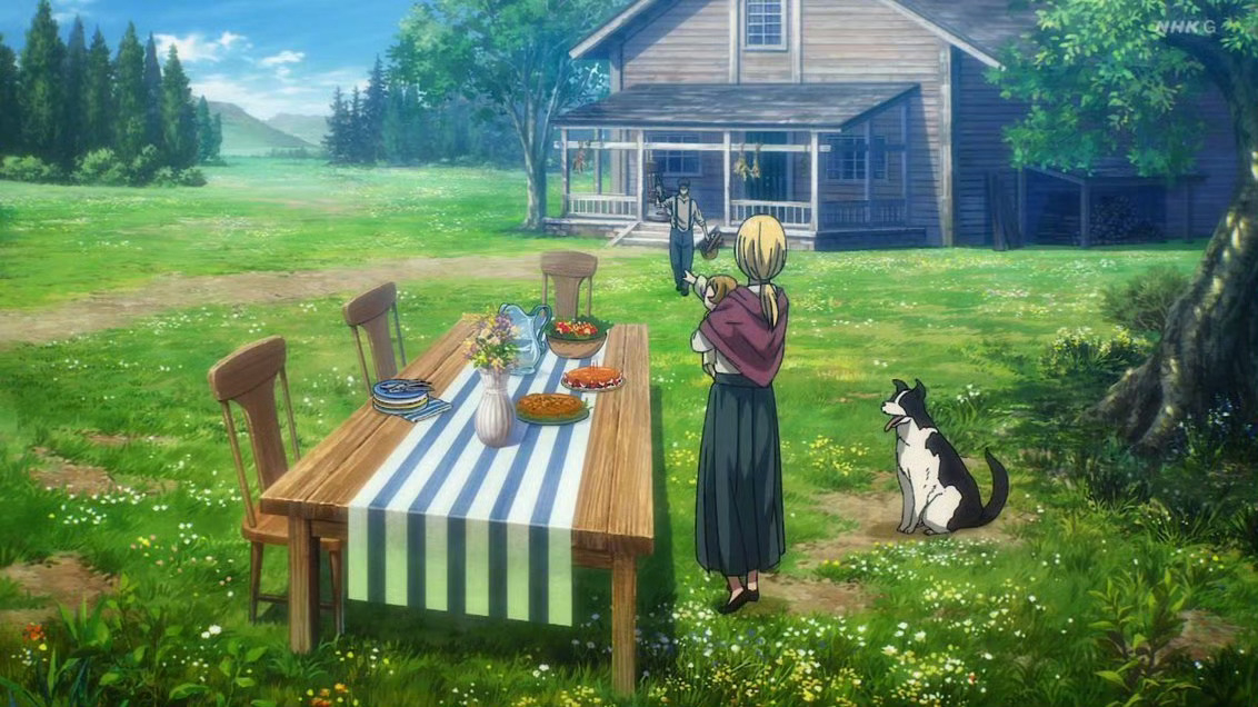 女王希斯特莉亞嫁給一個無名男子,過上平凡的生活