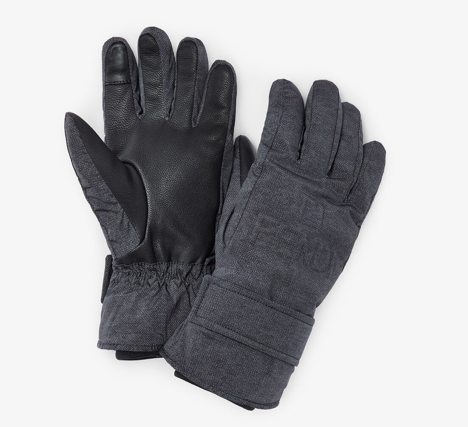 Fendi 灰色尼龍滑雪手套,參考定價NT$21,400