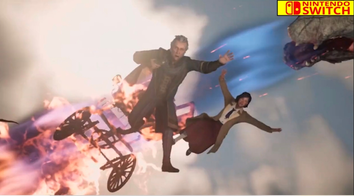 Switch《霍格華茲的傳承》畫面