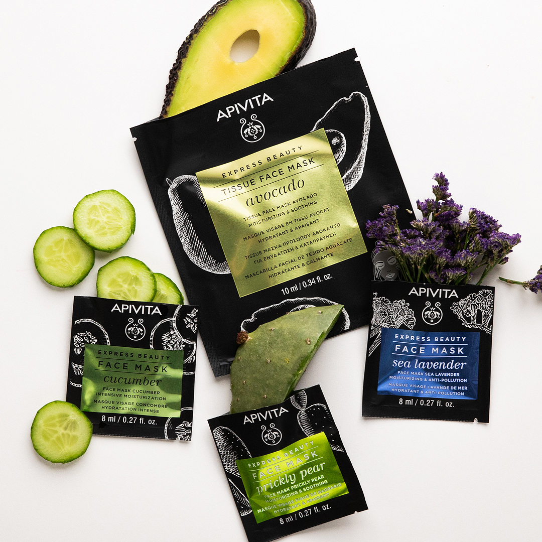 APIVITA面膜歡樂自選吧-任選 5 款，NT$925 起 (8ml*2 或片狀面膜)