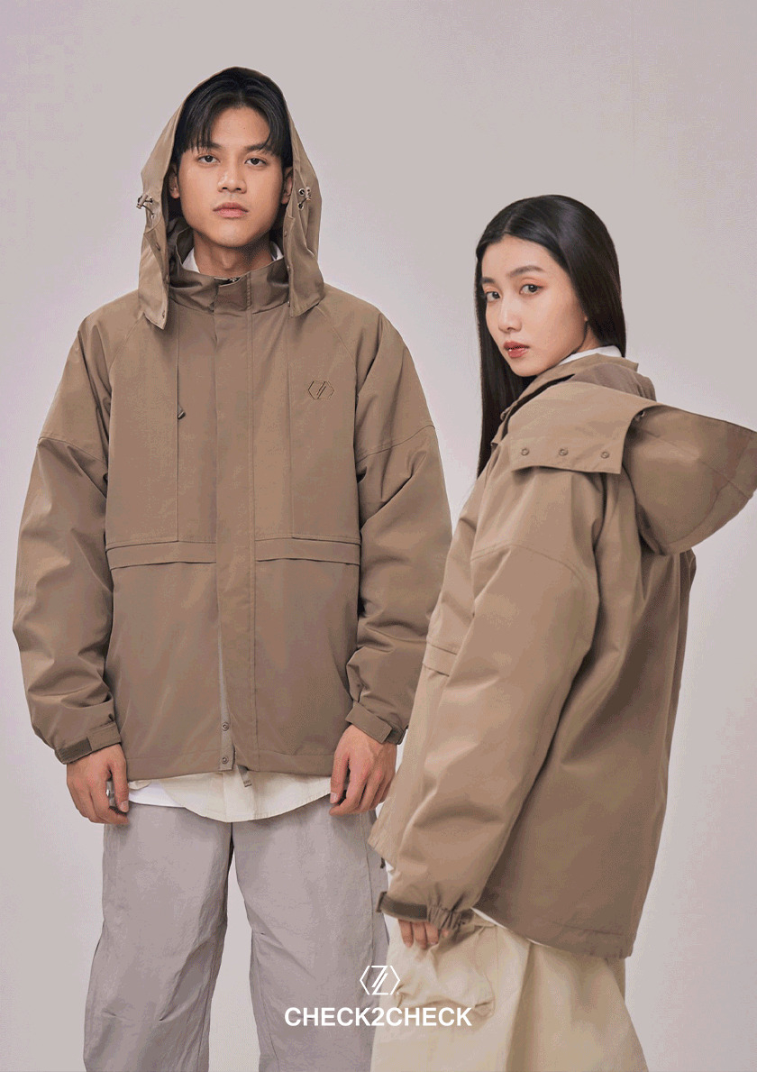 CHECK 2 CHECK 暖機能全防護極鋒外套(卡其棕、冰河灰、炭墨灰、深海藍、象牙白),NT$1,880