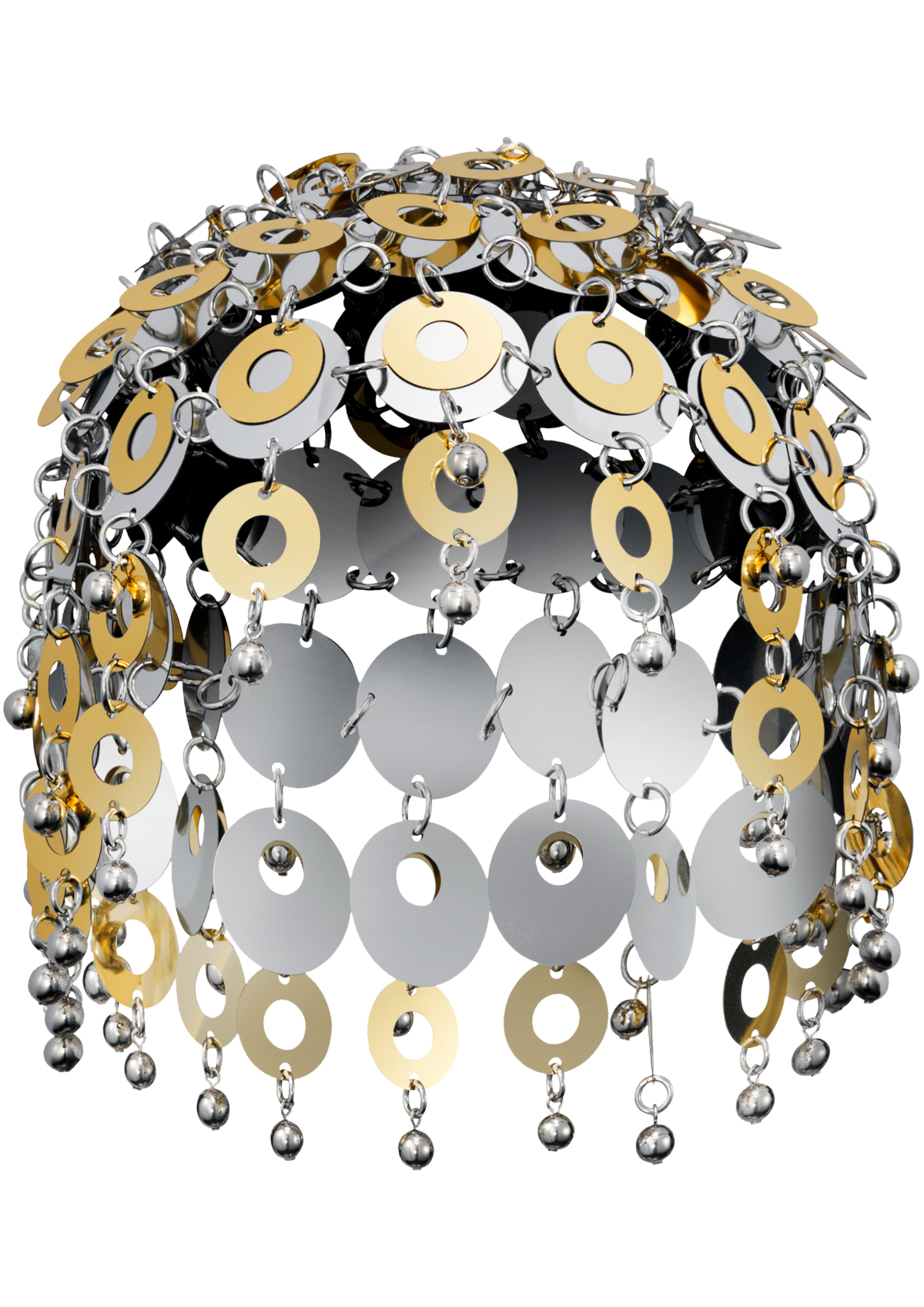 Rabanne H&M 珠飾圓片頭飾，NT$5,999。