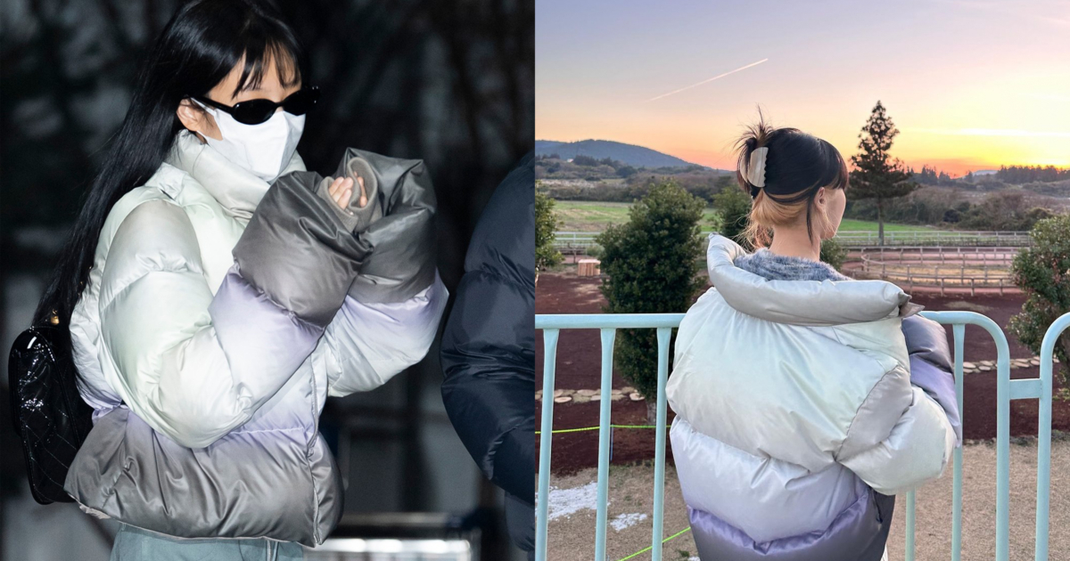 TheOpen Product Reversible Ombre Down Puffer Jacket(Multi)