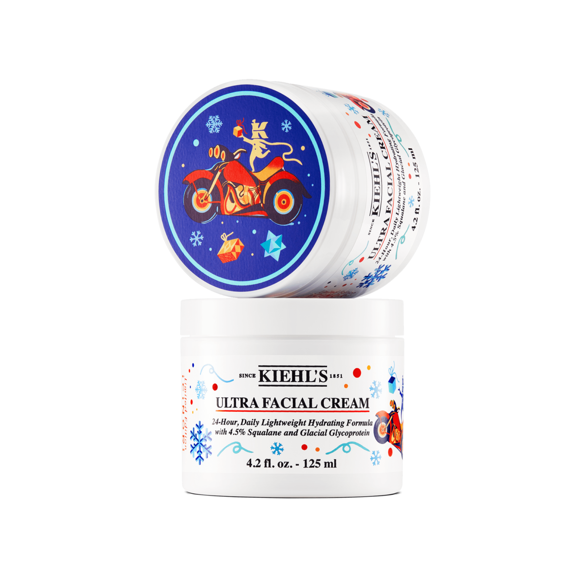 Kiehl’s 藝術家限量版 冰河醣蛋白保濕霜 Kiehl’s 藝術家限量版50ml ,NT$1,600/& 125ml,NT$2,800
