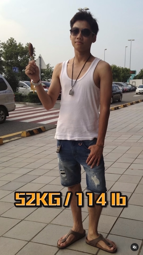 這群人尼克曝光自己年輕的照片，是完全沒在鍛鍊的白斬雞