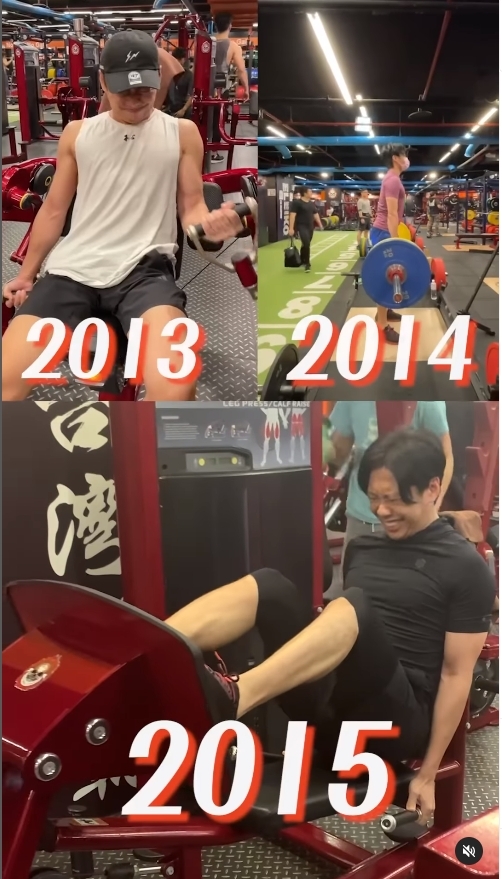 這群人尼克2020年結婚時也曾健身