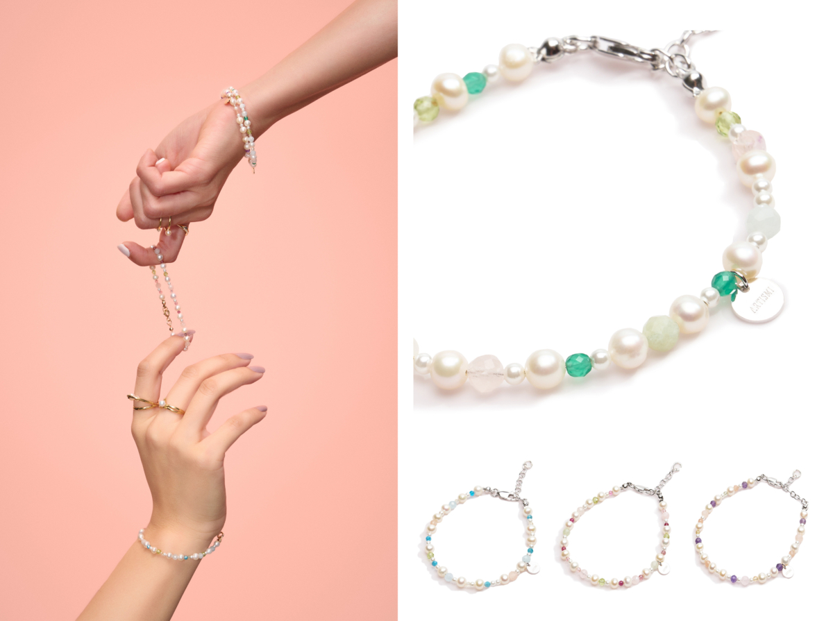 ARTISMI 閨蜜珍珠手鍊，NT$2,080