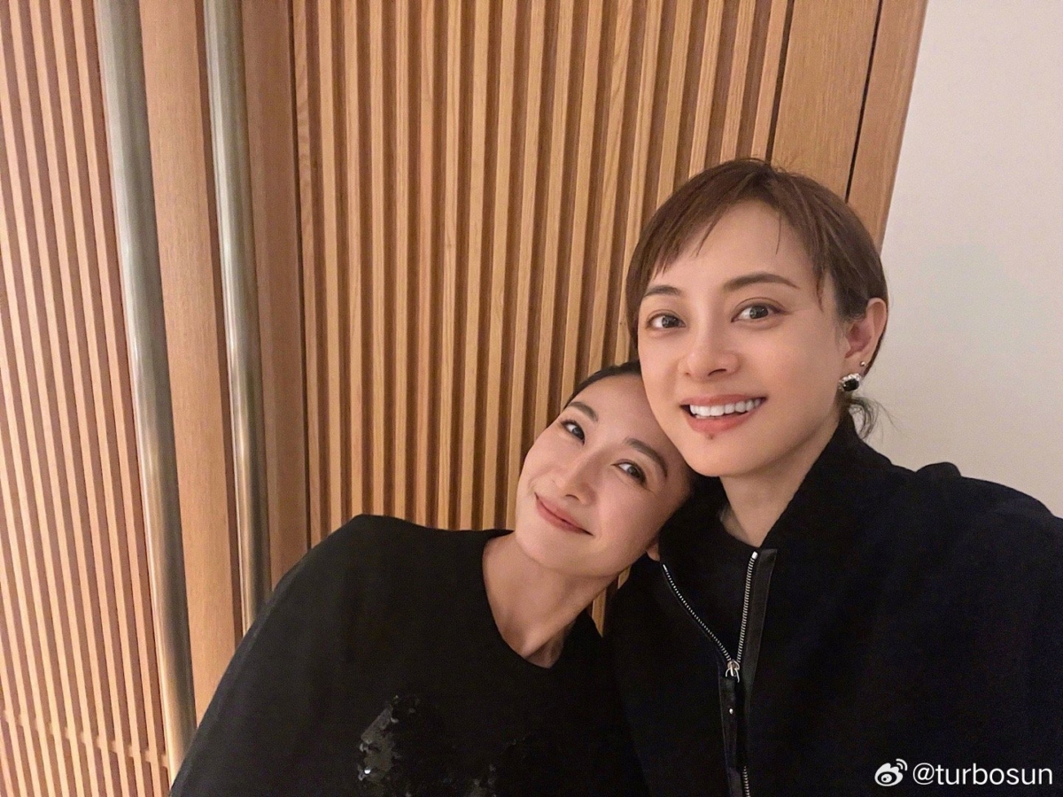 孫儷與陶昕然合體