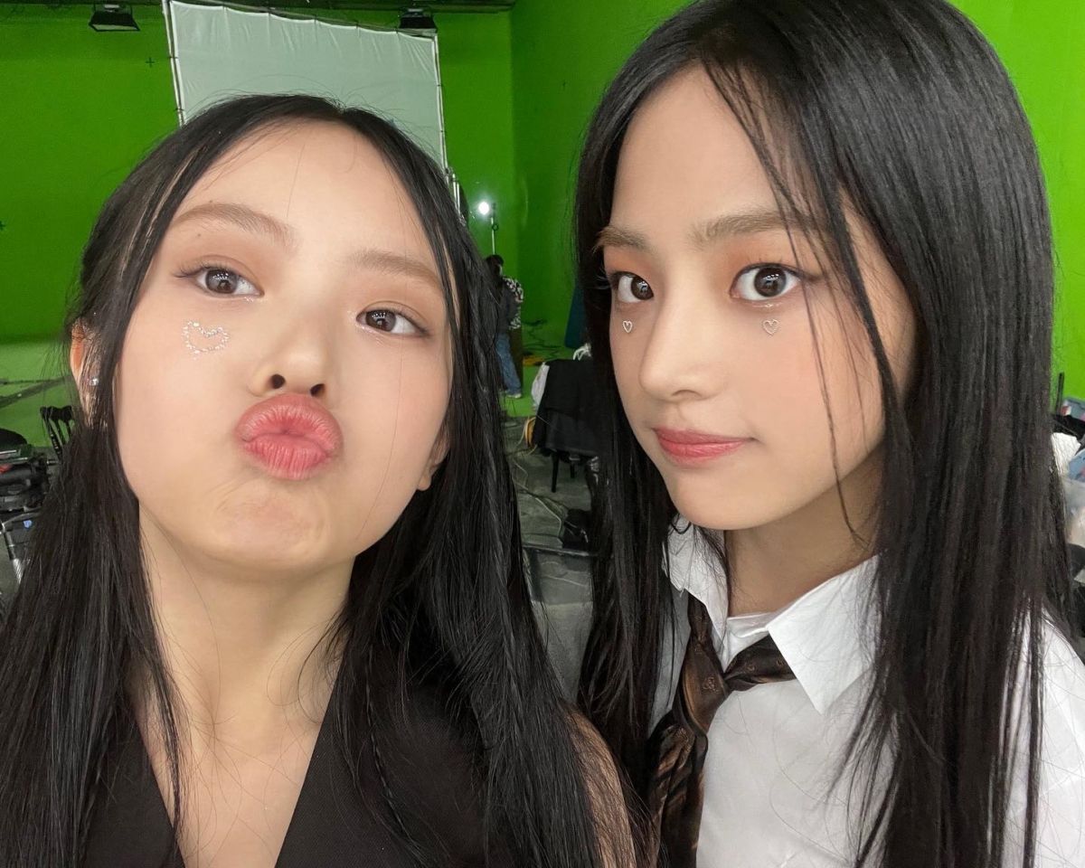 New jeans Hanni and Minji