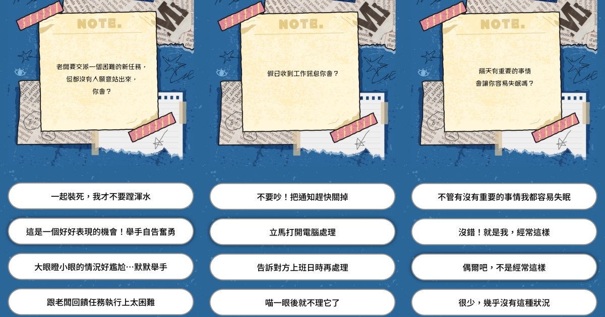 你的潛在壓力指數