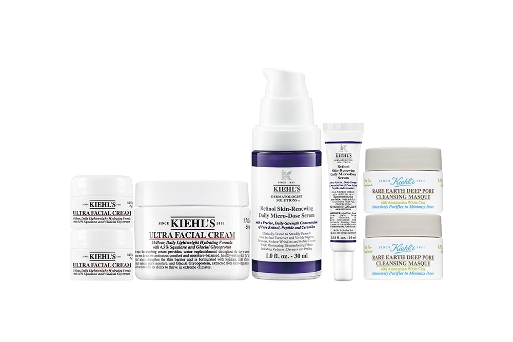 保濕霜A醇煥膚組（冰河醣蛋白保濕霜 50ml、A醇全能新生抗痕精華 30ml、冰河醣蛋白保濕霜 7ml、冰河醣蛋白保濕霜 7ml、A醇全能新生抗痕精華 10ml、亞馬遜白泥淨緻毛孔面膜 14ml、亞馬遜白泥淨緻毛孔面膜 14ml）