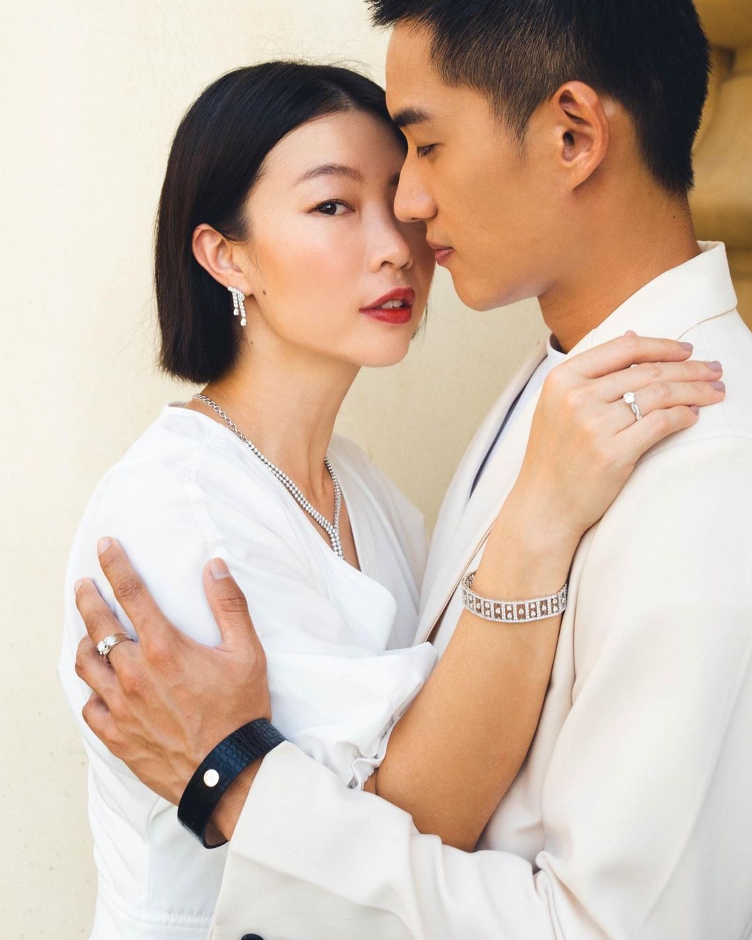 陳澤耀對妻子雲鎂鑫相當疼愛。