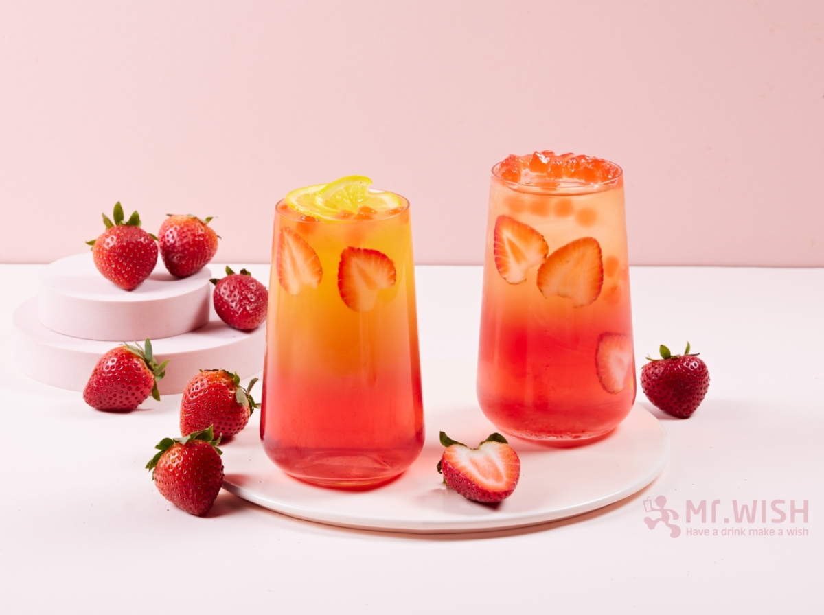 莓好橙光(左) 莓好桃氣(右)