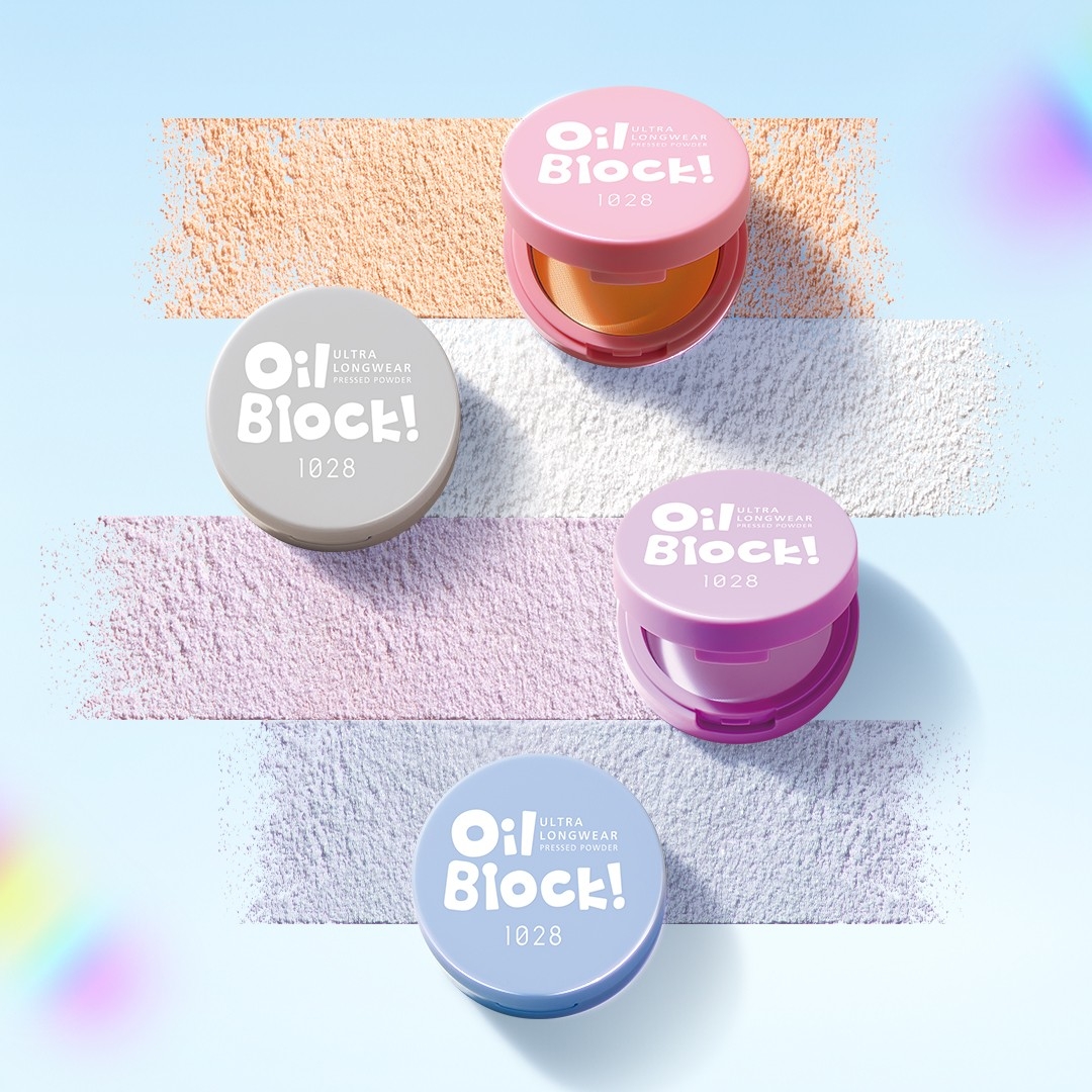 1028 Oil Block!超吸油蜜粉餅，NT$220