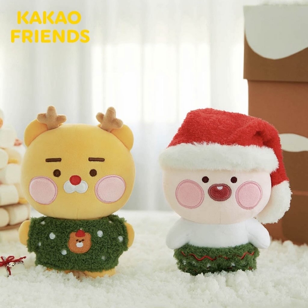 KAKAO FRIENDS聖誕系列玩偶