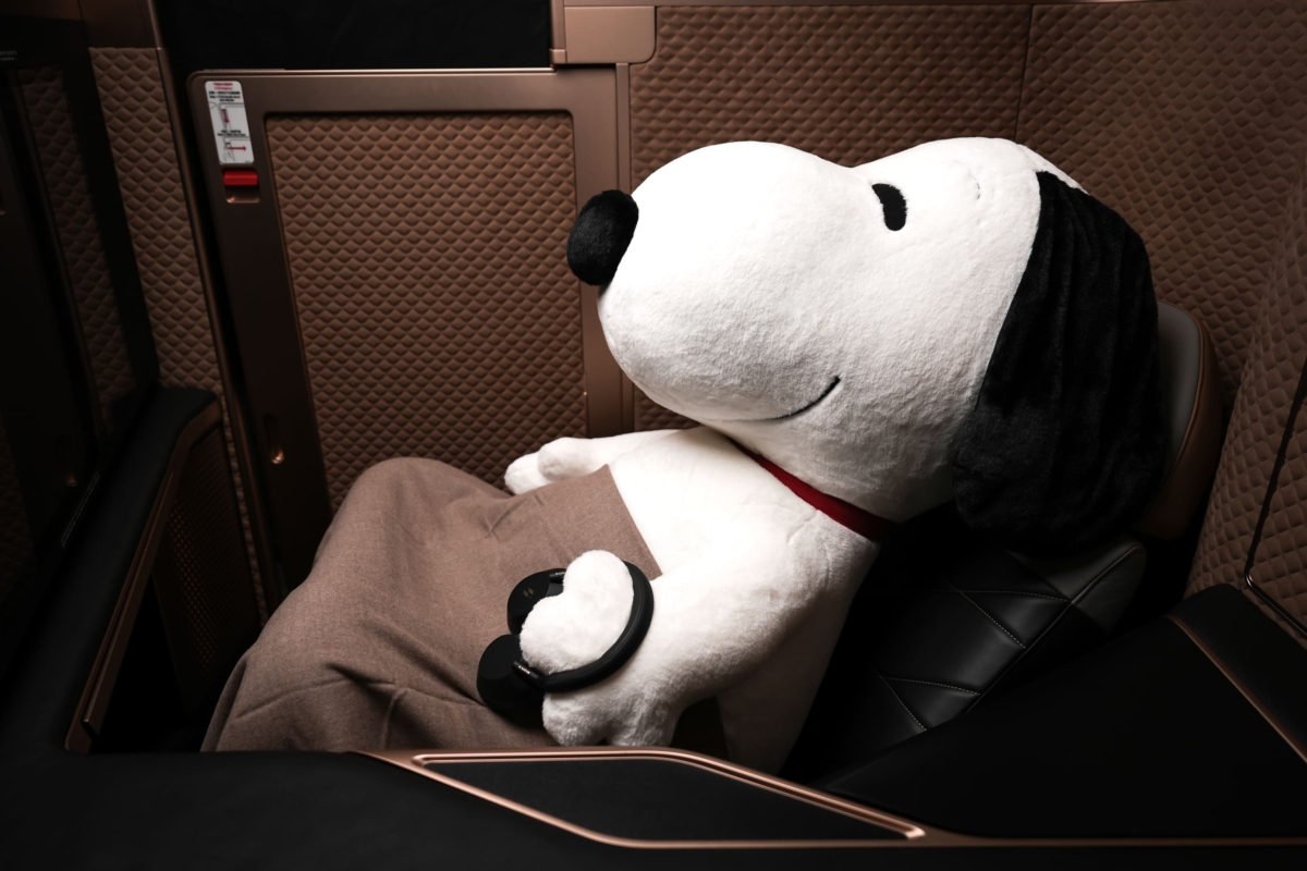 星宇航空與經典漫畫角色「史努比」聯名初登場