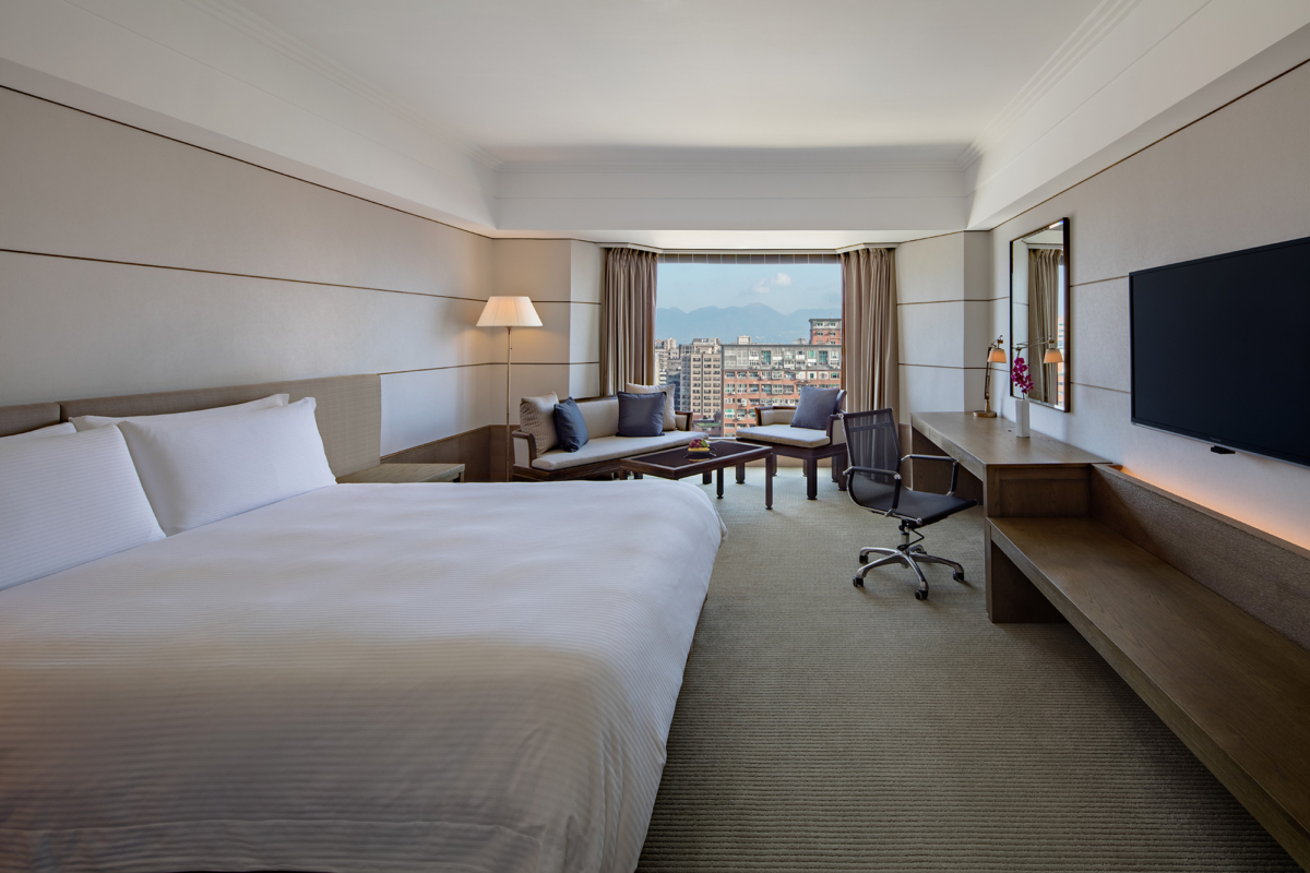 台北晶華酒店「豪華客房」跨年時期非常搶手