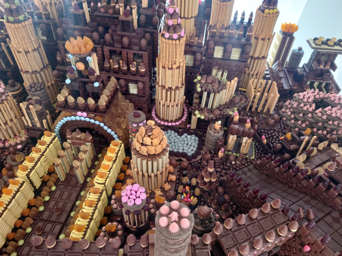 巧克力城堡細節
