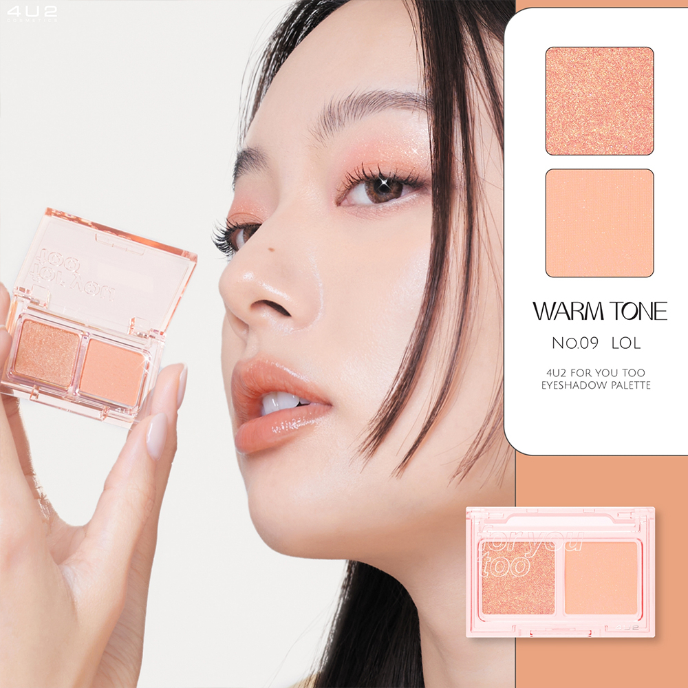 4U2 唯你訂製雙色眼影 #09，NT$270