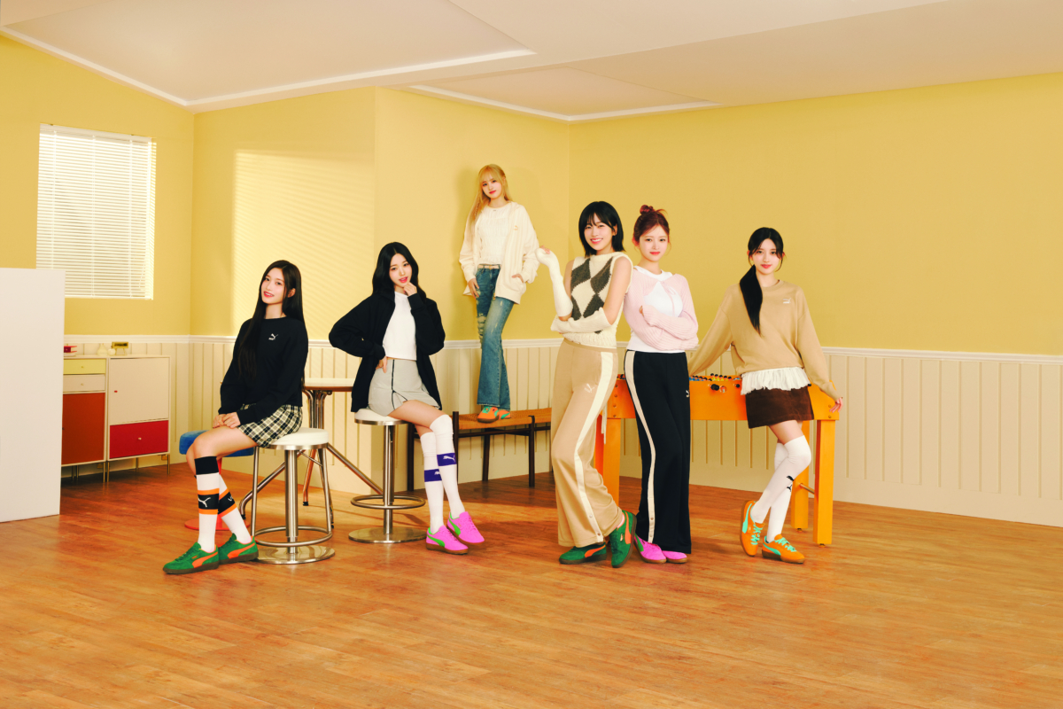 人氣女神都在穿! IVE流量解碼 PUMA PALERMO 德訓鞋