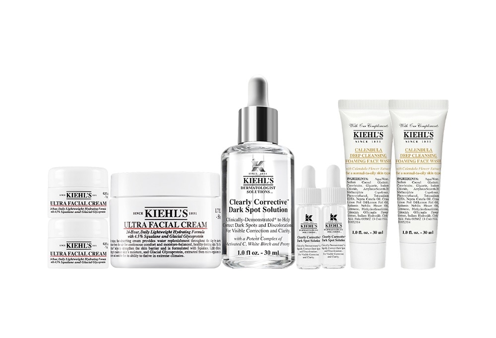 保濕霜亮白精華組（冰河醣蛋白保濕霜 50ml、激光極淨白淡斑精華 30ml、冰河醣蛋白保濕霜 7ml、冰河醣蛋白保濕霜 7ml、激光極淨白淡斑精華 4ml、激光極淨白淡斑精華 4ml、金盞花潔面泡泡凝露 30ml、金盞花潔面泡泡凝露 30ml）