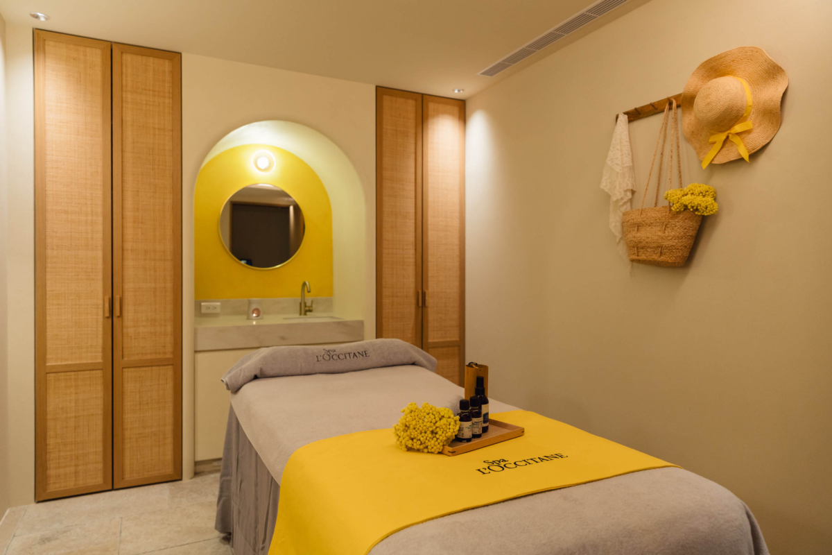Spa L’OCCITANE歐舒丹美妍美體中心中山店改裝開幕_房間_蠟菊