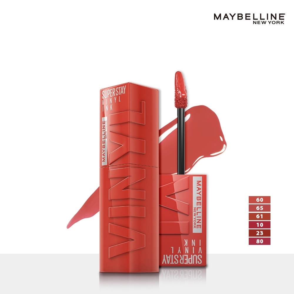 MAYBELLINE媚比琳 超持久水光鎖吻唇釉 #60水蜜桃炸彈