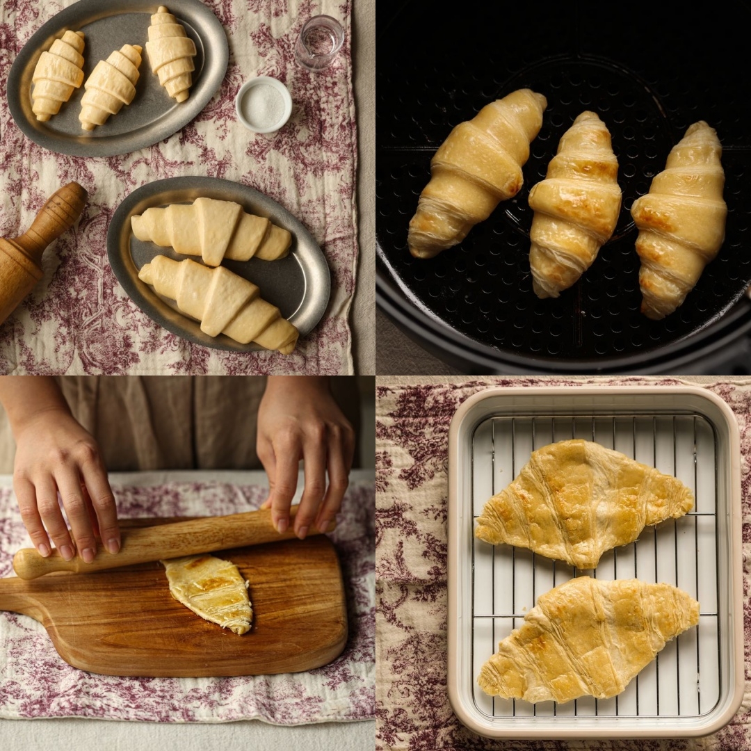「可頌鍋巴」製作方式